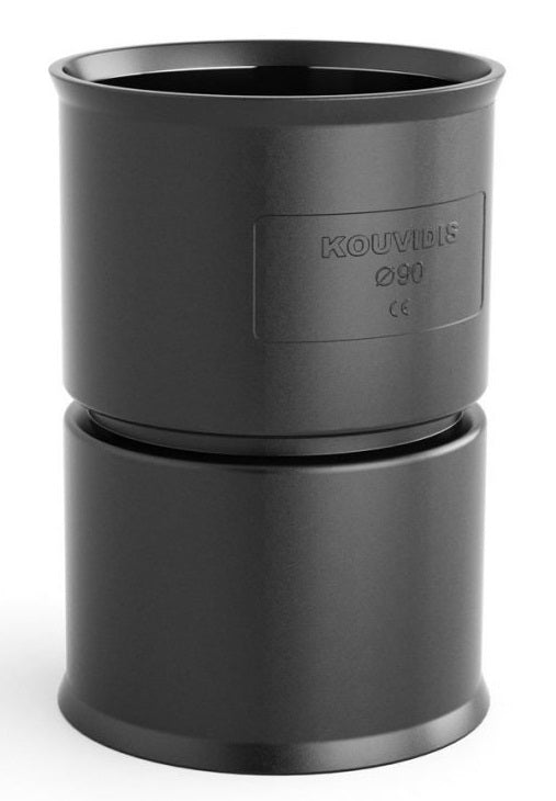 Муфа за тръба ф50 мм IP 40 цвят Черен HDPE UV Kouvidis