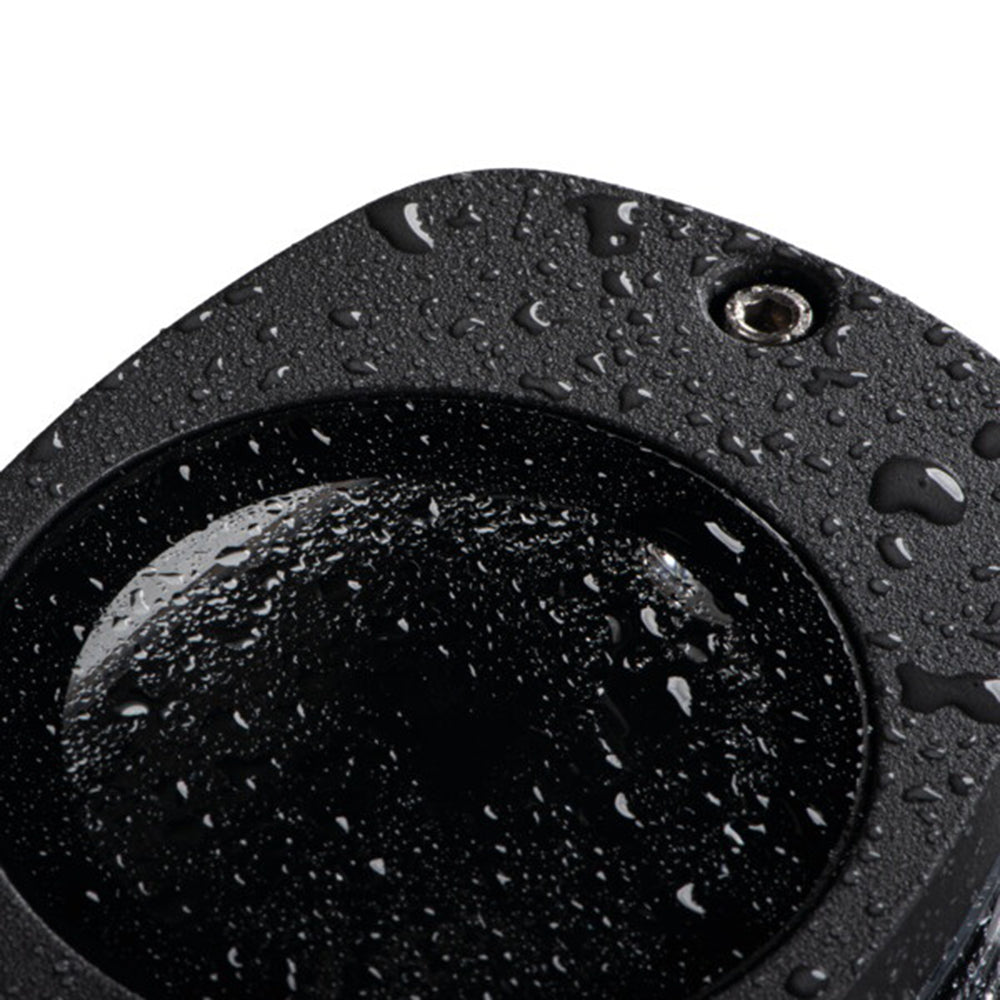 Фасаден осветител ZEVI EL 1GU10 черен IP 54 - 38884