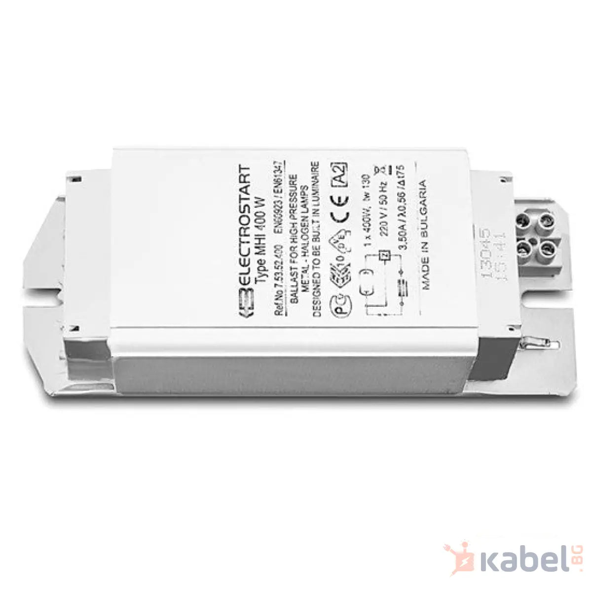 ДРОСЕЛ НВИ 100W 220V 50Hz HSI ЗА НАТРИЕВИ ЛАМПИ
