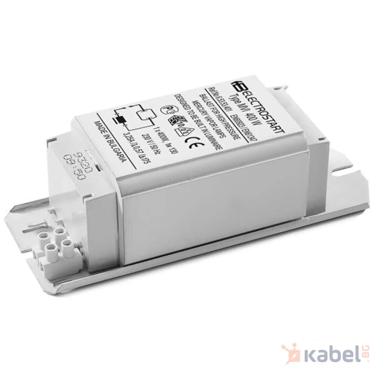 ДРОСЕЛ ЖИ 125W 220V 50Hz MVI ЗА ЖИВАЧНИ ЛАМПИ