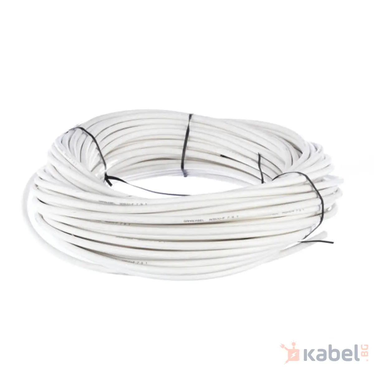 КАБЕЛ H05VV-F/ШВПС 7Х1 Б БЯЛ 300/500V