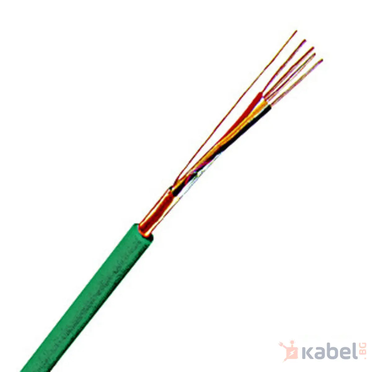 КАБЕЛ J-Y(ST)Y 2Х2Х0.80 Б ЗЕЛЕН 300V