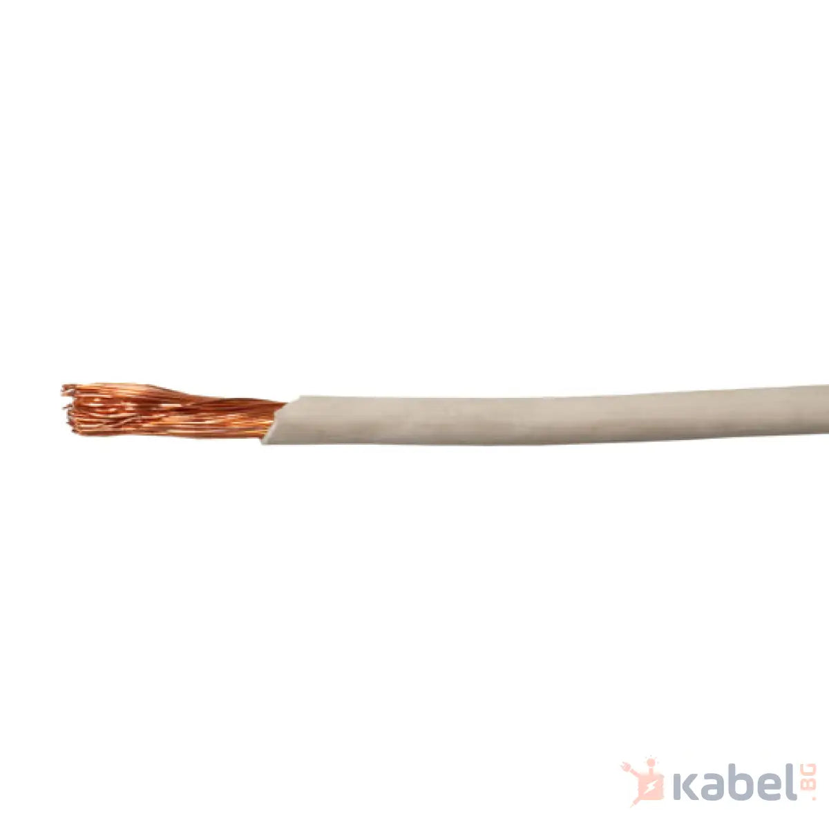 КАБЕЛ ПСКГ 1Х6 БЯЛ 300/500V ( -60°C /+180°C)