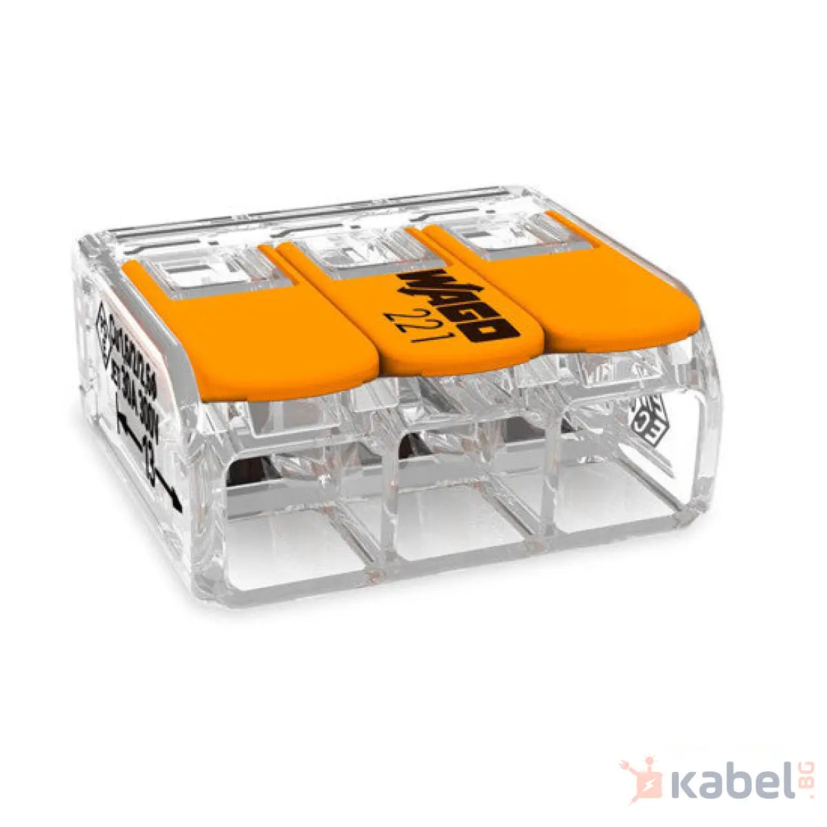 КЛЕМА 3х6mm2 221-613