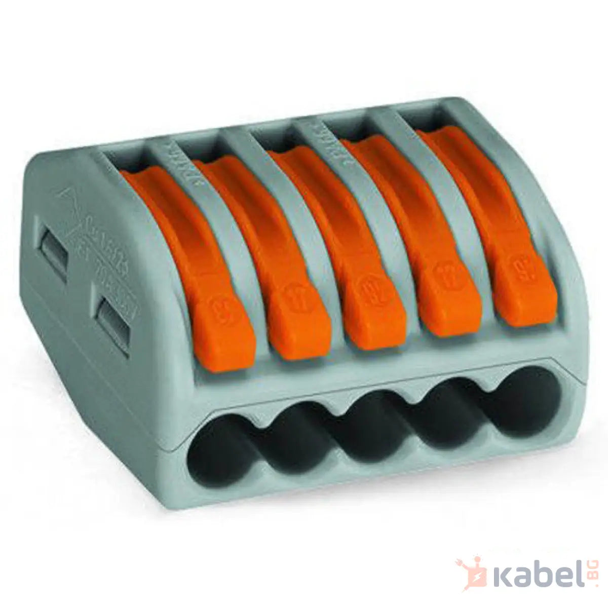 КЛЕМА 5х4mm2 МНОГОЖ.222-415