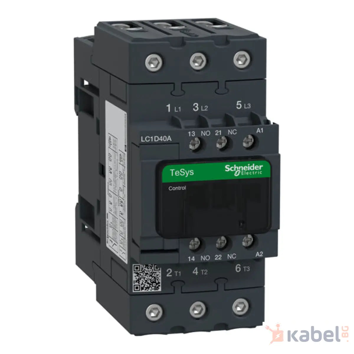КОНТАКТОР 40A LC1D40AB7