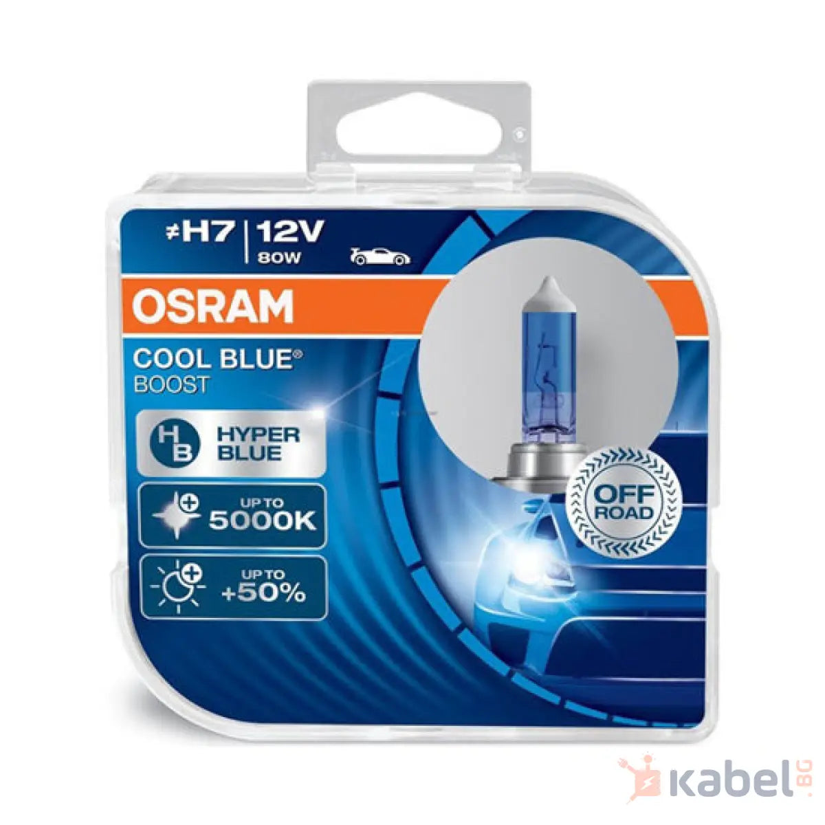 ЛАМПА АВТО 62210CBB 80W 12V PX26d,H7,5000K