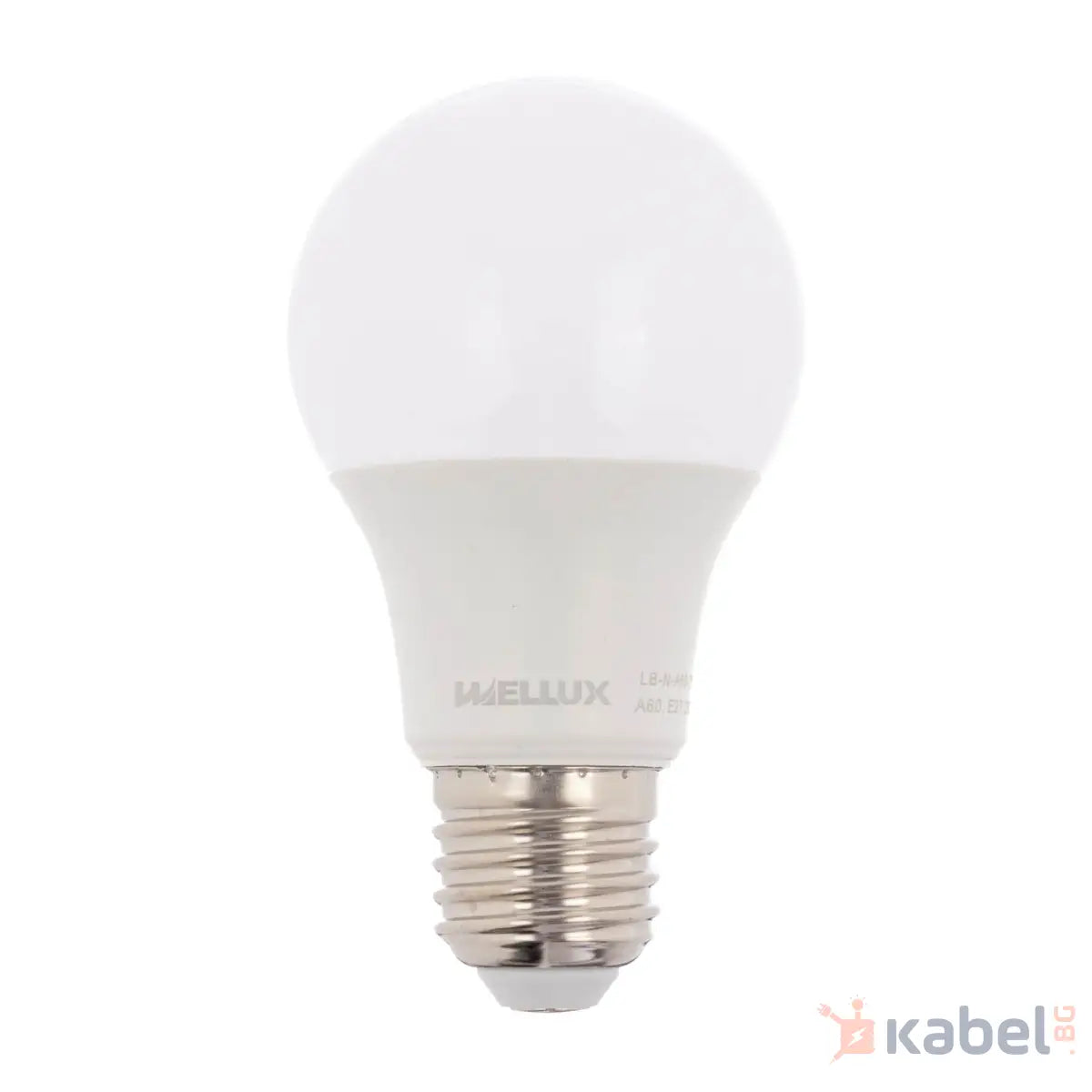 ЛАМПА LED 7W,Е27,4000K,600Lm,WELLUX,LB-A55-7W