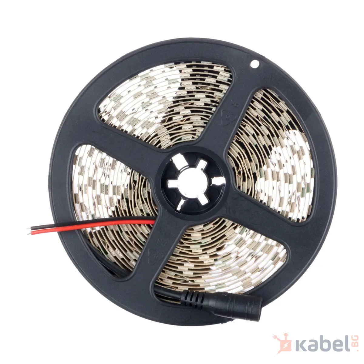 ЛЕНТА LED+АДАПТЕР 11.2W/1m 4000K 12V IP20 5м