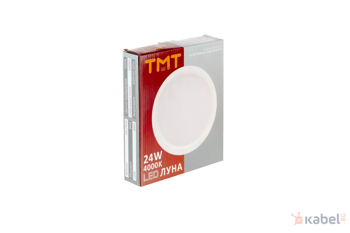 ЛУНА LED 24W 4000K 1680Lm 230V Ф160 КРЪГ