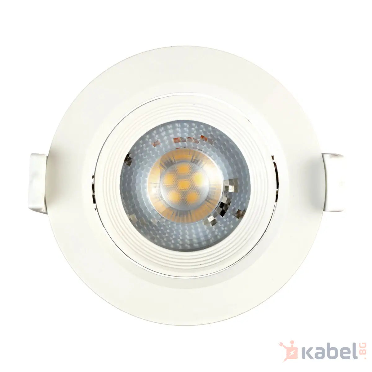 ЛУНА LED 5W 4000K 450Lm 230V ПОДВИЖНА КРЪГ Ф90