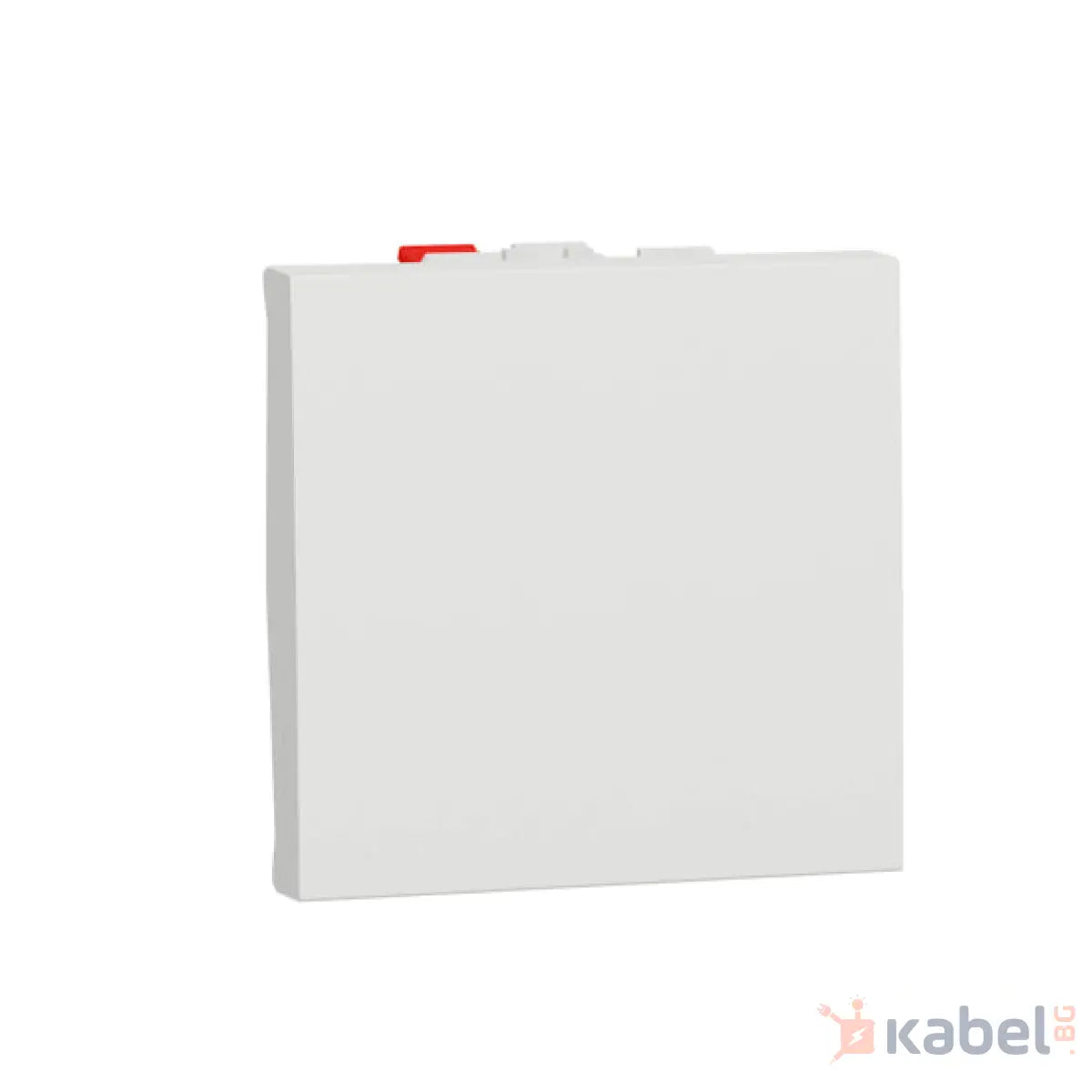 Ключ за осветление  Нова Уникa Шнайдер Б10А ял с капак С щипки IP44 New Unica NU320618