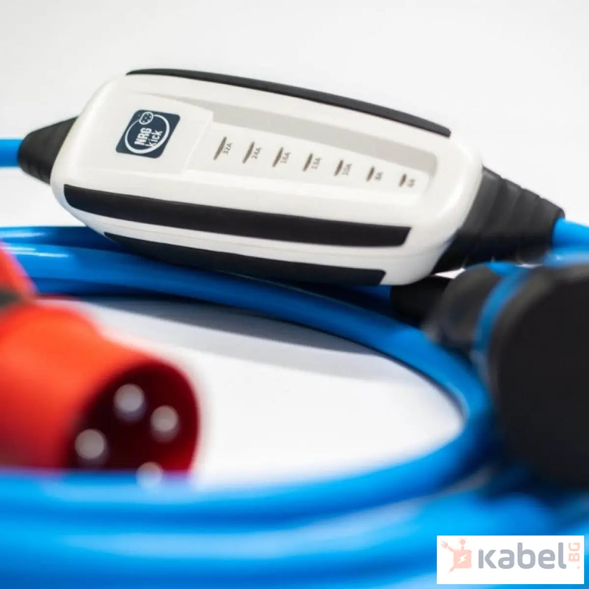 МОБИЛНА ЗАРЯДНА СТАНЦИЯ NRGKICK BLUETOOTH, WI-FI И 4G ТИП 2 | ТРИФАЗНА 22 KW | 5 МЕТРА