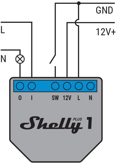 Микромодул Smart реле 1х On/Off 16A изисква неутрала Shelly Plus 1 - 265000S