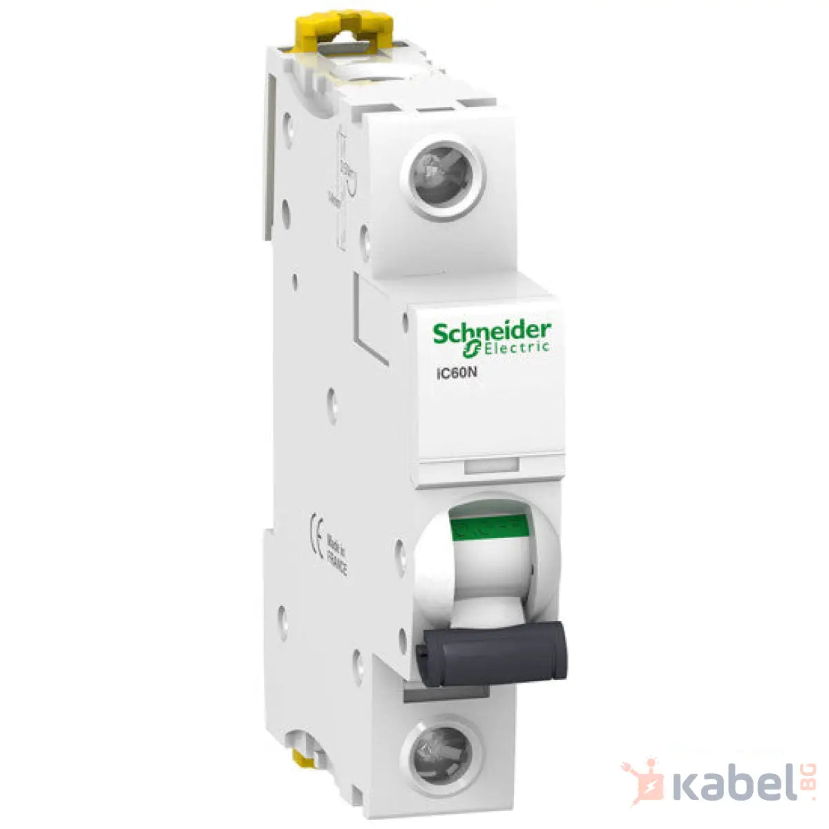 Автоматичен предпазител 10 А 1 P B 6 kA Шнайдер IC60N  Прекъсвач Schneider