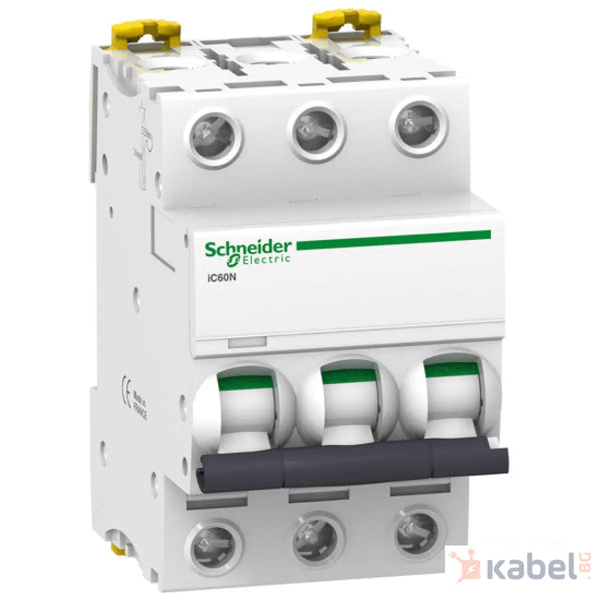 Моторен прекъсвач 6 А 3 P C 15 kA Шнайдер IC60N  Предпазител Schneider