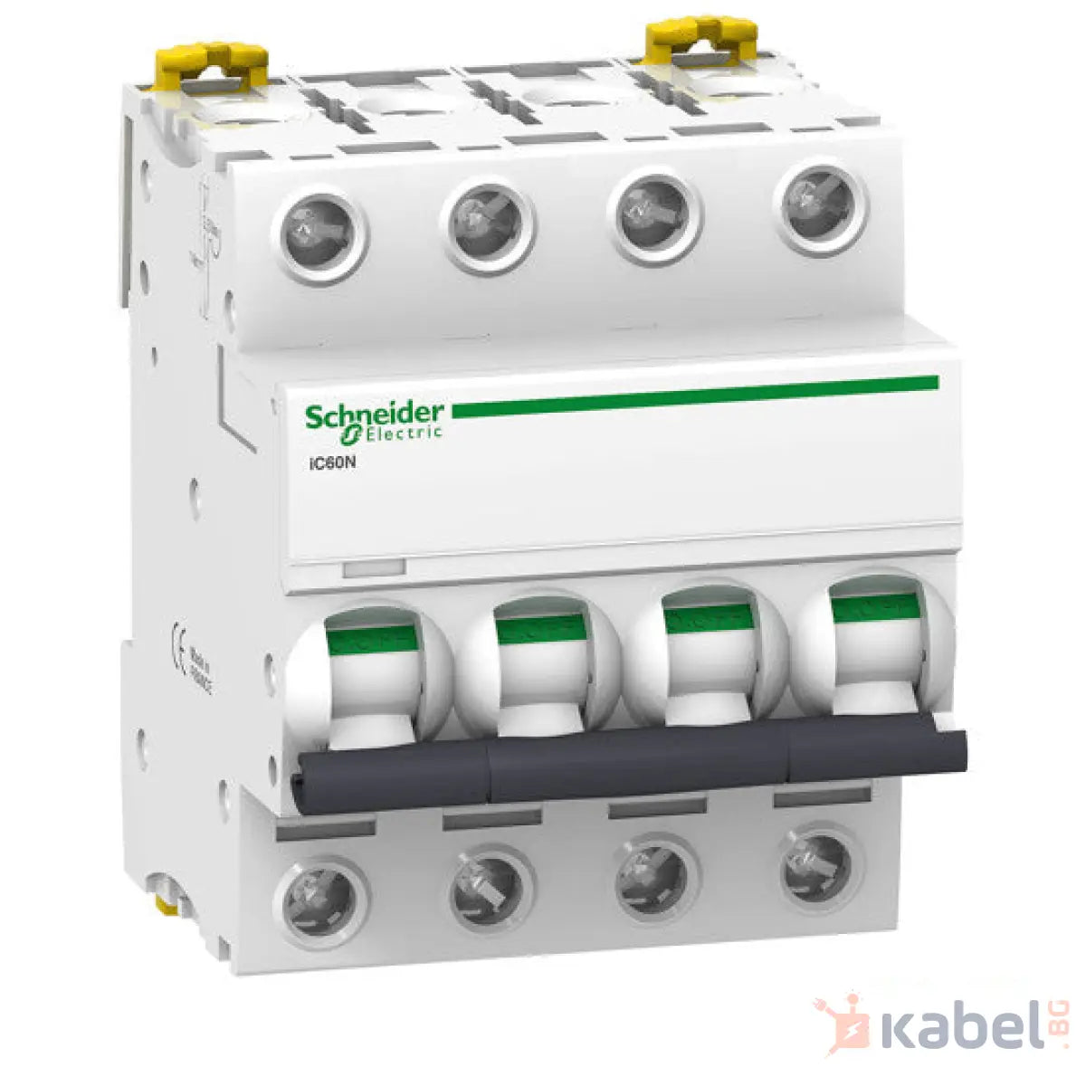 Моторен прекъсвач 20А 4P C 15kA Шнайдер IC60N  Предпазител Schneider