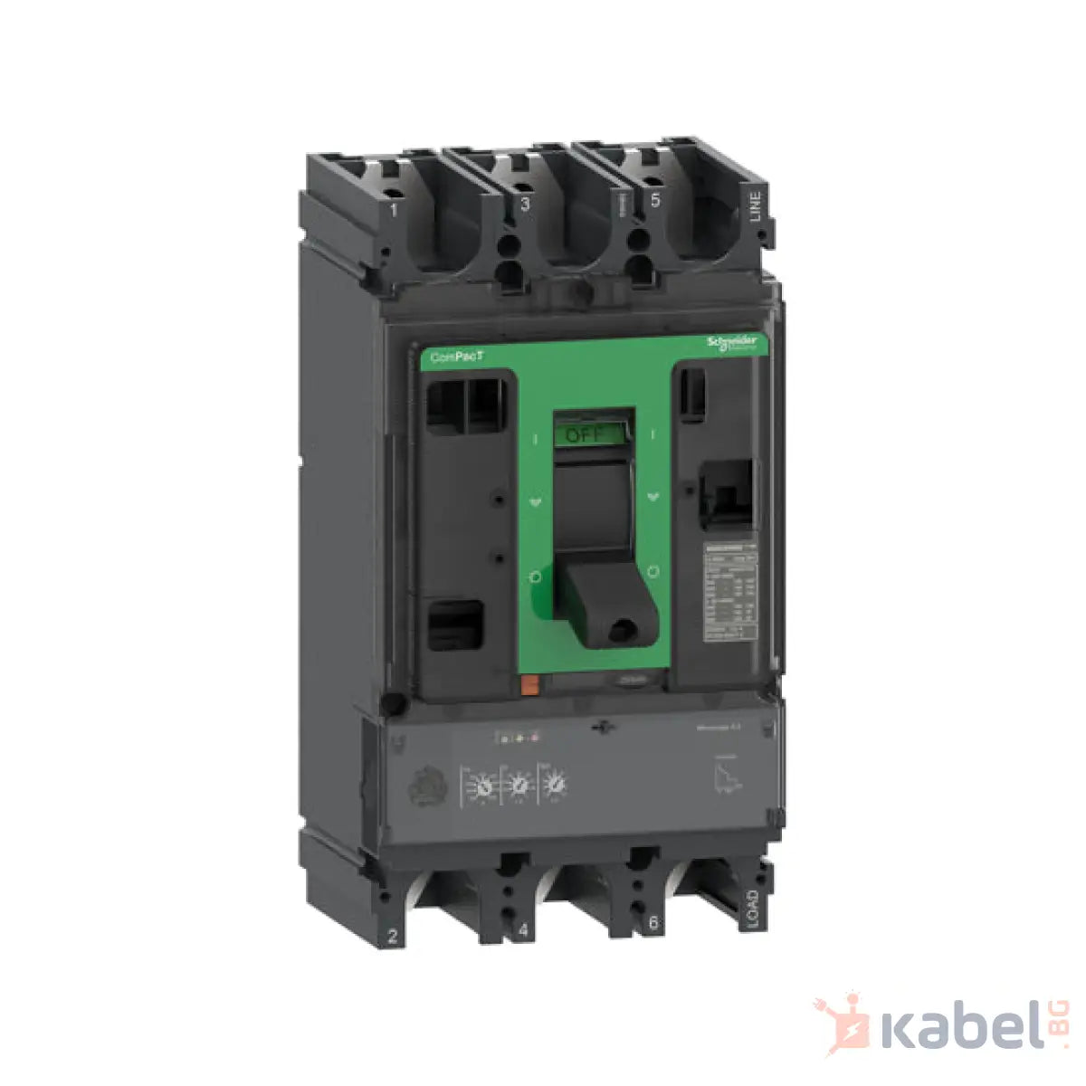 Товаров прекъсвач 400А 3P C 36kA Шнайдер ComPacT NSX, ComPacT NS  Предпазител Schneider