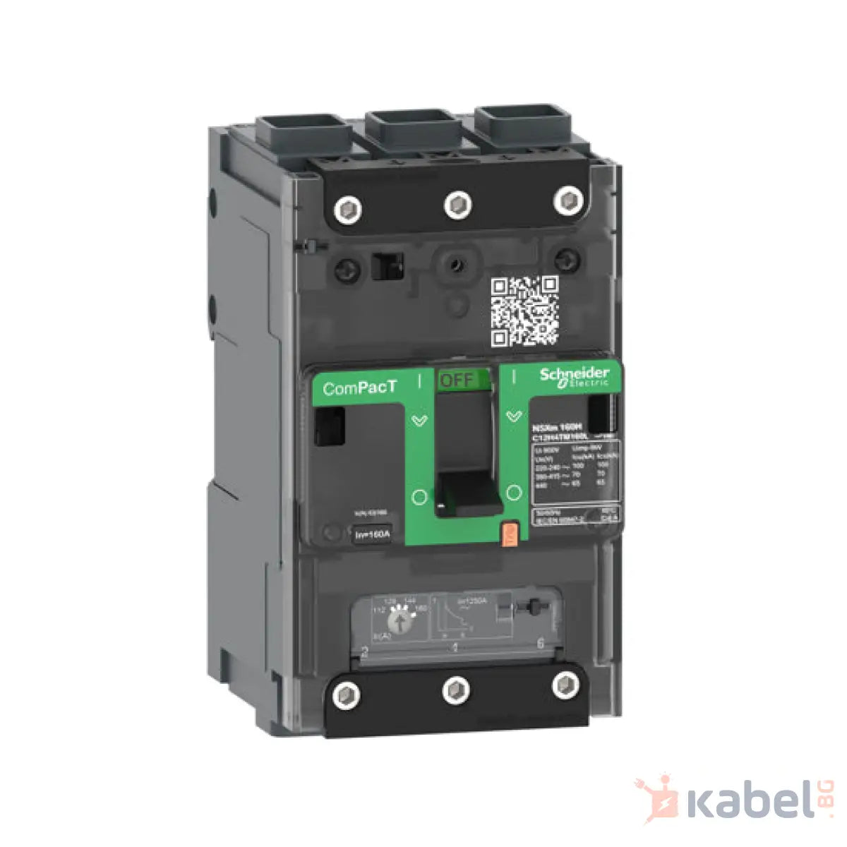 Мощностен прекъсвач 100А 3P C 16kA Шнайдер ComPacT NSX, ComPacT NSXm, ComPacT NS  Предпазител Schneider