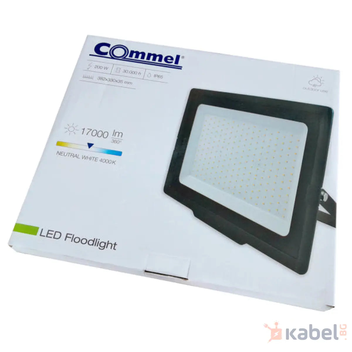 ПРОЖЕКТОР LED 200W,4000K,17000Lm,IP65,306-202