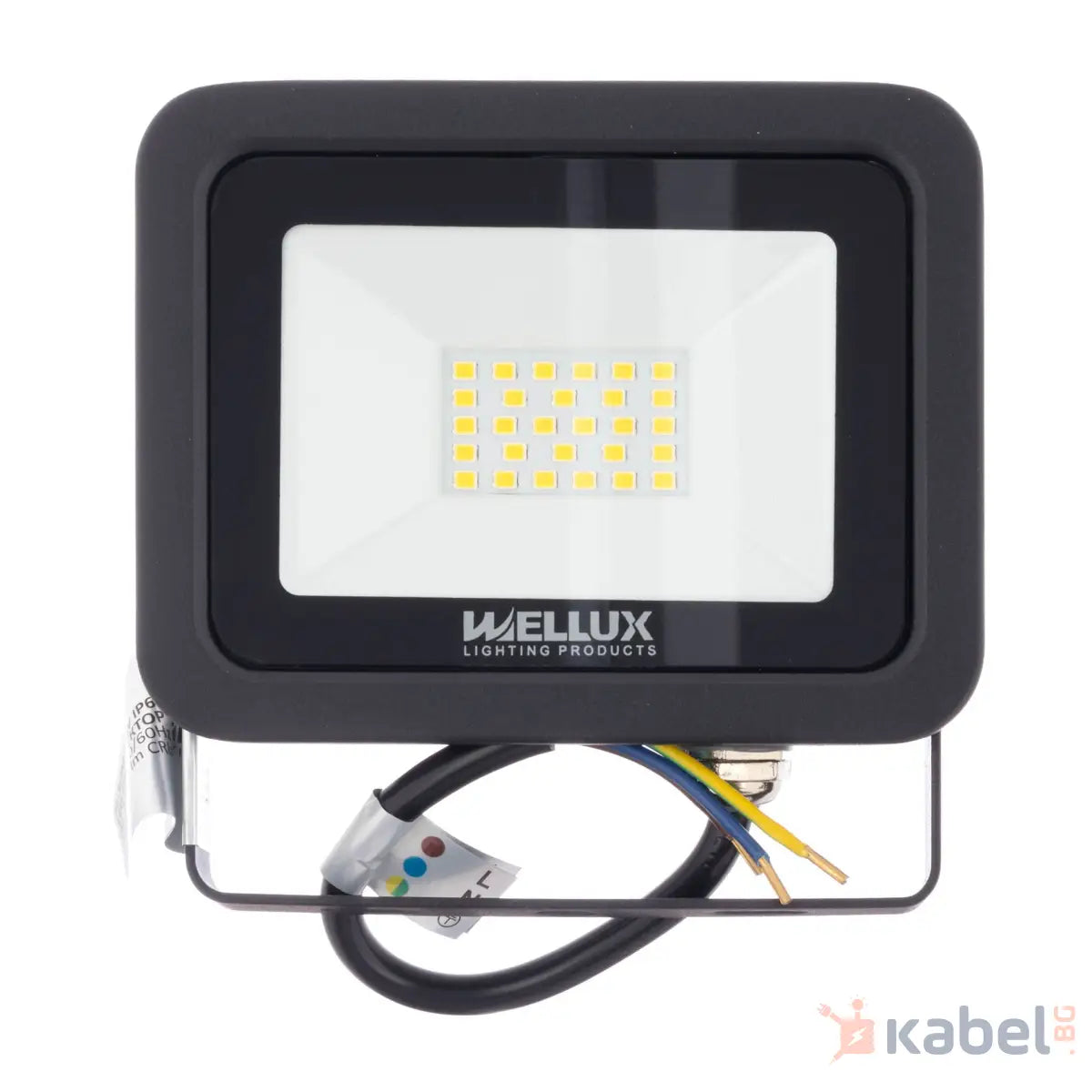 ПРОЖЕКТОР LED 20W,4000K,1600Lm,WELLUX,LF-BK-20W