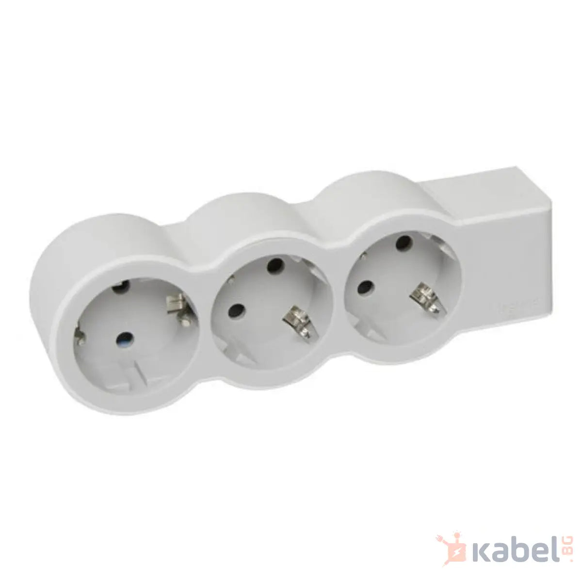 РАЗКЛОНИТЕЛ 3 БЕЗ КАБЕЛ БЯЛ 694573,РАЗКЛ.LEGRAND