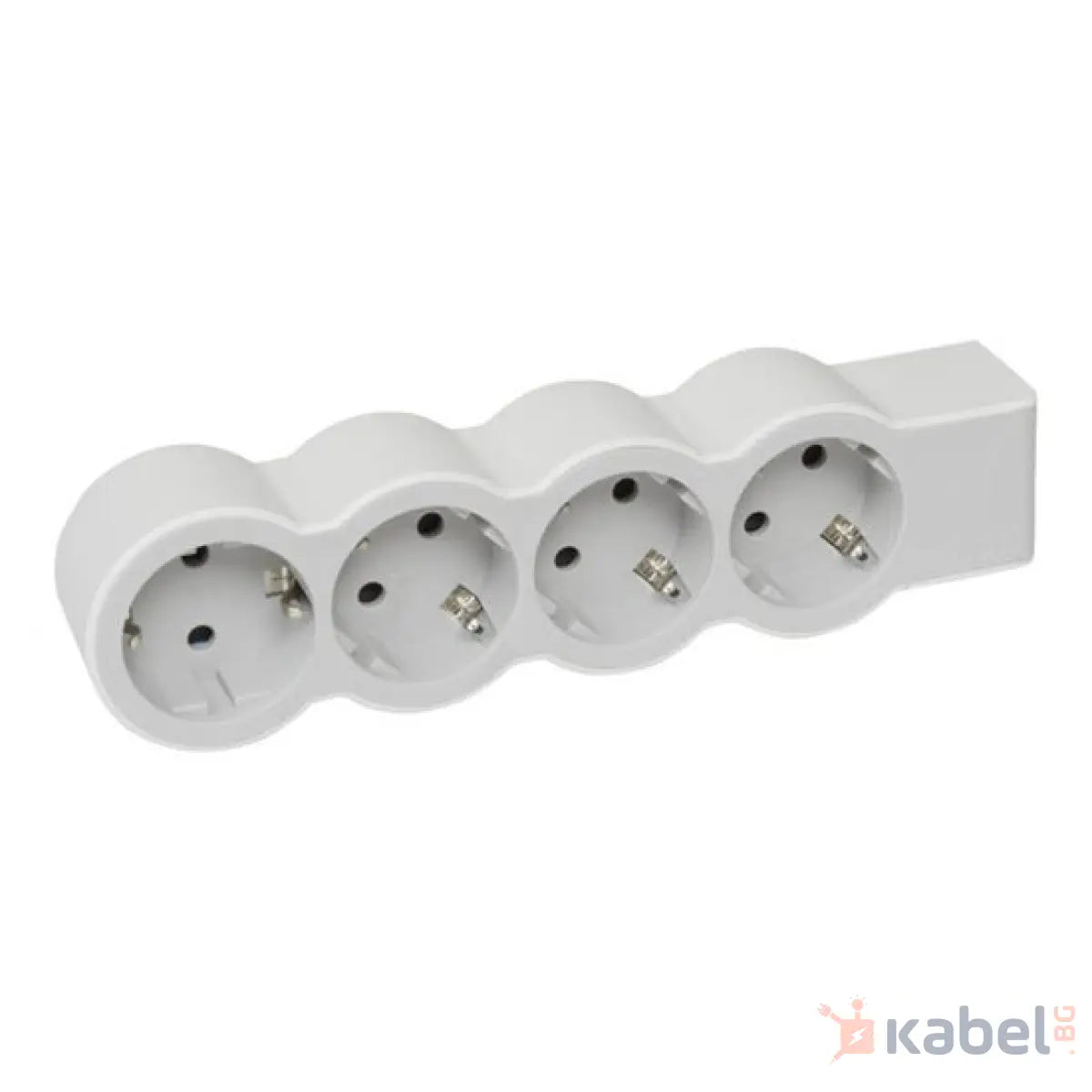 РАЗКЛОНИТЕЛ 4 БЕЗ КАБЕЛ БЯЛ 694575,РАЗКЛ.LEGRAND