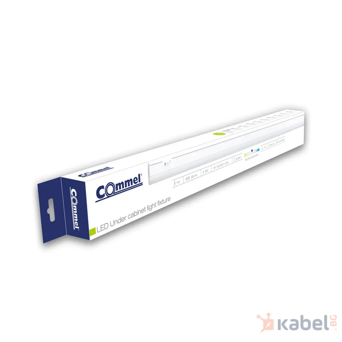 ШИНА LED 7W,4000K,840Lm,406-216,582mm,230V,COMMEL