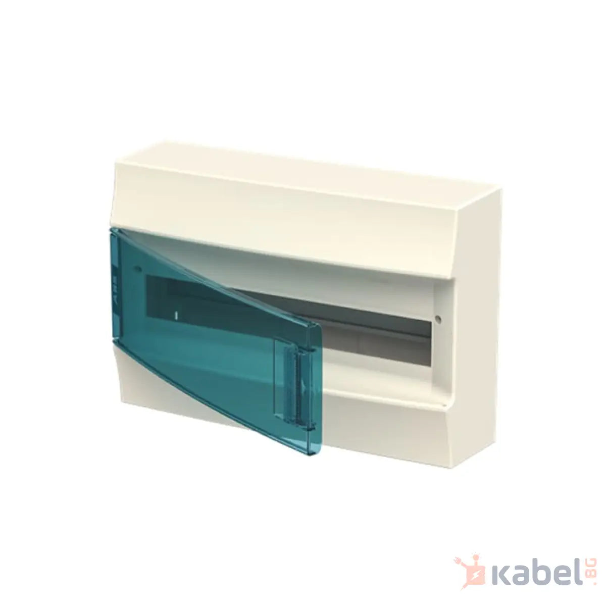 1SPE007717F0821 ТАБЛО АПАРТАМЕНТНО/ТАП  18 ОТКРИТ МОНТАЖ   IP41 MISTRAL ПРОЗРАЧНА ВРАТА
