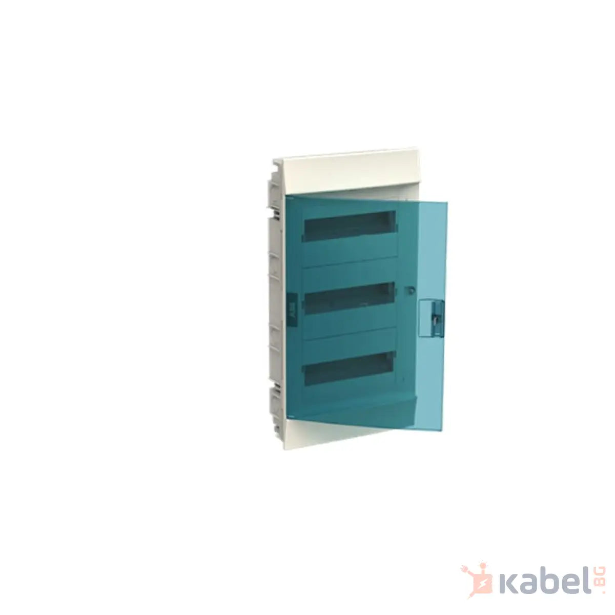 1SLM004100A1207 ТАБЛО АПАРТАМЕНТНО/ТАП  3X12 СКРИТ МОНТАЖ  IP41 MISTRAL ПРОЗРАЧНА ВРАТА