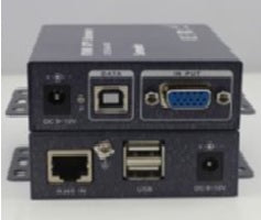 VGA & USB KVM  удължител по Cat5E/6 UTP/FTP кабел, макс. разстояние 300m(680MHz), TTN806A