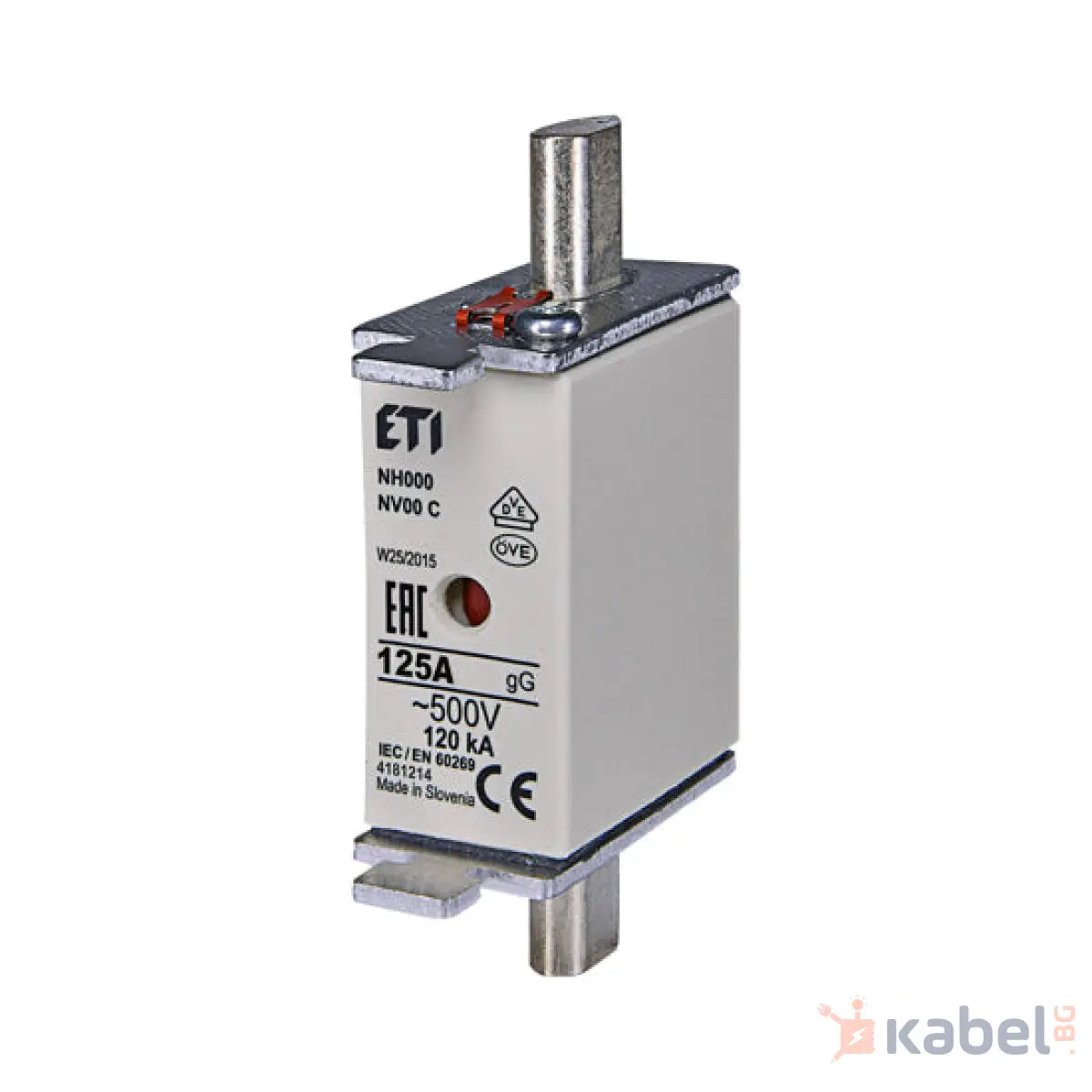 ВЛОЖКА ВПНН-00C 125A gG/gL 004181215 ETI