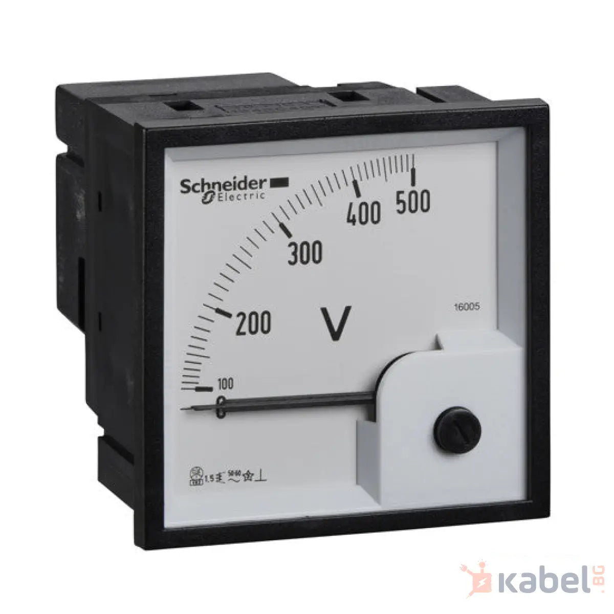 ВОЛТМЕТЪР 0-500V AC 16005