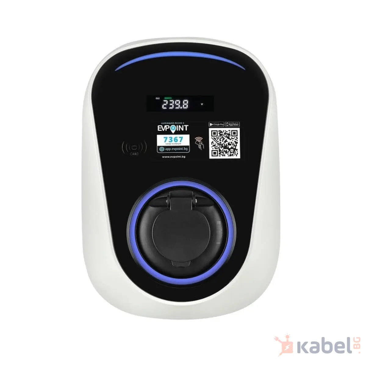 ЗАРЯДНА СТАНЦИЯ EVPOINT EV22 КОНТАКТ ТИП 2 | 22 KW AC