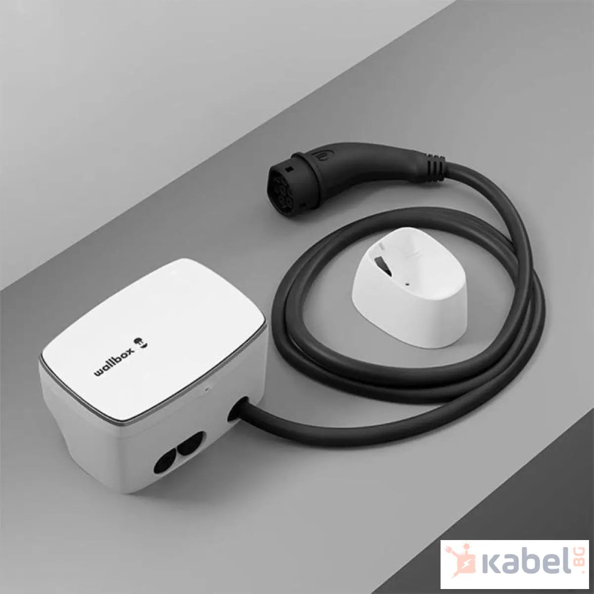 ЗАРЯДНА СТАНЦИЯ WALLBOX COMMANDER 2S КАБЕЛ ТИП 2 | 22 KW AC | ЧЕРЕН ЦВЯТ